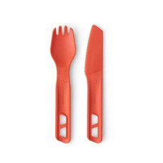 Sea to Summit Passage 캠프 커틀러리 세트 스포크 및 나이프 스파이시 오렌지 169837