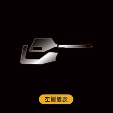 RONE Audi 21-25 TPU 犀牛皮保護膜 螢幕保護 內飾防刮, 1個, 左側儀表,亮面膜(透明增亮)