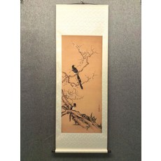 沈銓 工筆花鳥畫 卷軸裝裱 62x180釐米, 參考詳情頁