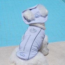 베일리펫 강아지 여름 해충방지 자외선차단 UV쿨가드, 1개, 라벤더