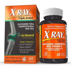 엑스레이 돌 트리플 액션 글루코사민 1500mg 60정, 1개