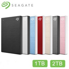 Seagate Backup Plus Slim 2.5吋 外接硬碟（立馬購）, 1個, 極夜黑,1TB