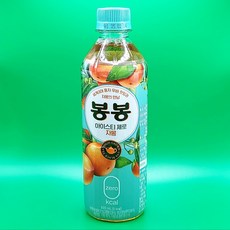 봉봉 아이스티 제로 자몽, 500ml, 48개