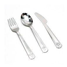 유아 스테인리스 식기도구 세트 숟가락