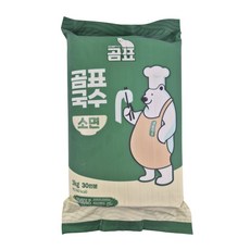 원하프곰표국수(소면) 3KG영동식품, 1개, 3kg