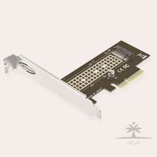일헌 NVMe M 2 SSD PCI Express 카드 NM-SRM2 1포트패러럴카드