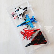 仿真合金飛機戰鬥機模型四入盒裝 迴力戰鬥機模型 軍事模型 迷你飛機 殲戰斗機 合金模型 回力仿真模型, 1個, B款 戰鬥機模型/4入盒裝