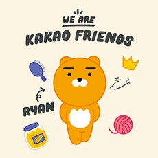 DIY 그림 그리기 카카오프렌즈 우리는친구 라이언 25x25, 1개