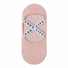 NicoFun 愛定做 4雙 夏薄款 交叉彈力帶止滑瑜珈襪 防滑襪 室內襪 皮拉提斯襪 樂福鞋襪 女襪