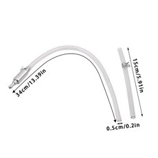 새로운 오토바이 자동차 브레이크 블리딩 키트 밸브 블리더 도구 편도 클러치 에어 필터 튜브