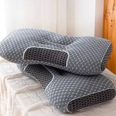 목 어깨 꿀잠 쿠션 편안한 통풍 경추 편안한 숙면 베개 986000ea (개)