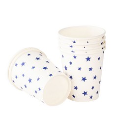 20번 라이크 스타 컵 8oz 6입 [블루], 1개입, 단품