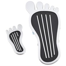 Speedway Motors 베어풋 가스 페달/조광 커버 키트 - 범용 핏 - 크롬 마감 - 쉬운 슬립온 설치 - 차량 페달의 외관 향상 420085, Speedway Motors 베어풋 가스 페달/조광 커