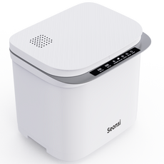 Seonsi 음식물 처리기 가정용 음식물 처리기 4L, 화이트