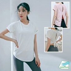 BODYAIR 幾何美背布綁腰罩衫上衣 (瑜珈 慢跑 運動 健身 透氣 舞蹈 運動服)