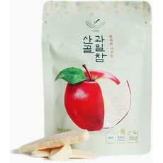산골 과일참 통째로 사과칩 10g 9개