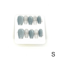 뉴프렐류드 수제 자석 네일팁 10p S, 1개, NCM 0011