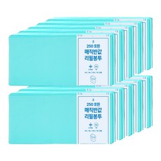 매직캔 호환 반값 리필봉투 250 무향, 10개, 21L