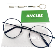 엉클스 국산 블루라이트 차단 빅오버사이즈 안경