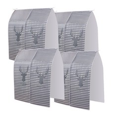 사계절 행거커버 (순록)4P 옷걸이 덮개 먼지 커버, 4개입