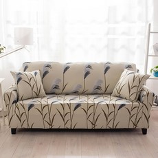 Love Home 蘆葦之戀彈性沙發套, 1個, 3人座