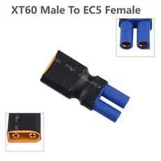 XT60 남성 여성-EC5 EC3 여성 커넥터 플러그 어댑터 RC FPV 차량 Lipo 배터리 Esc, 01 1PCS, [01] XT60 M To EC5 F