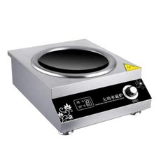전기 스토브 주방 단일 곡선 유도 조리기 가정용 프라이팬 마그네틱 5000W 220V, 미국, 02 미국