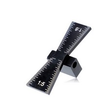 燕尾榫規 木工畫線尺 1:5 1:8 拼接劃線工具, 1個, 兩用款 1個