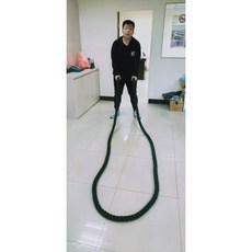 GS MALL 台灣製造 運動健身甩繩 健身繩 運動繩 健身器材 阻力繩, 5.8米, 1個