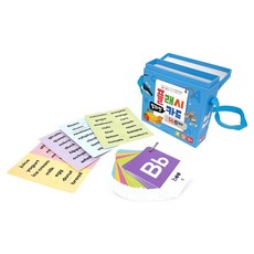 단어공부 언어공부 낱망카드 자석놀이 자석퍼즐 플래시카드 56단어 알파벳, 1개