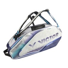 VICTOR BR9215 HB 矩形拍包 6支裝 羽球拍包, 月岩灰/未來黃昏, 1個