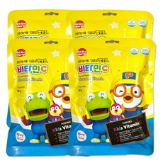 태양생활건강 뽀롱뽀롱 뽀로로 비타민C, 50정, 4개