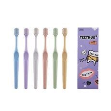 티스허그 이중 초극세모 광폭 칫솔 볼드 1세트, 1개, 6개입
