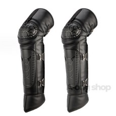 아옹샵 오토바이 방한 보호대 바이크 다리 보호장비 바이크보호장비, 검정, 종아리허벅지