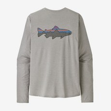 파타고니아 PATAGONIA 26SS 멘즈 롱-슬리브드 캐필린 쿨 선 셔츠 - 피츠 로이 트라우트 44932R5_GP 466937