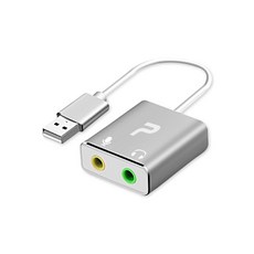 USB外接式音效卡 適用 USB音效卡 電腦音效卡 外接音效卡, 1個, MA-214 USB外接式音效卡