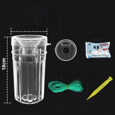 야외 낚시용 병형 게새우 덫 부모자녀용 물고기 잡이 도구 캠핑 여행 활동 내구성 낚시 장비, 1. 강화 강화 낚시병 [1인용 세트 ]