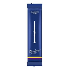 Vandoren Traditional Bb 클라리넷 리드 1개만 번호 2.0, 02 1 Clarinet Reed 3.0, 1개