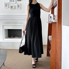 안젤스 나일론 민소매 원피스 나일론원피스