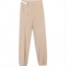 임산부 팬츠 빅사이즈 와이드 조거 캐주얼 편안한 임부복