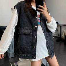 女款牛仔背心