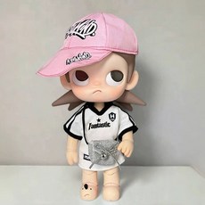 팝마트 지거 Zsiga 인형옷 BJD 8/1 20cm 액션 피규어 인형의상 야구 모자 드레스 가방 세트 인형불포함