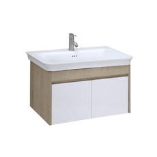 簡約時尚浴室櫃，儲物空間充足，易安裝，提升浴室美感, white, 1個