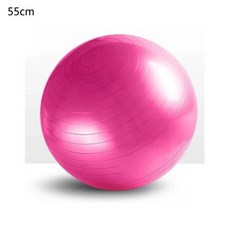 다기능 Pvc 방폭 요가 공 부드러운 표면 피트니스 휴식 체중 감소 조산 탄성 큰, 1)Pink-55cm