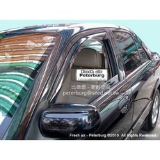 比德堡崁入式晴雨窗 馬自達Mazda 323(4D/5D) 1997-2004年專用 內崁式標準款, Mazda 323 全車四片