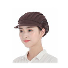 슬주생 위생모 빵모자 반메쉬 5종, 브라운 4개