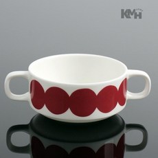 수프그릇 홈카페, 1개, 레드