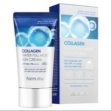 강력한 자외선 수분 촉촉한 콜라겐 보습 선크림 50g, 1개