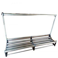 원단 롤러 재단 걸이 받침대 풀링기 시트지 걸이대, 1개, 길이1.8m 폭 40cm  (천걸이 포함)