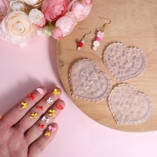 폴리머 클레이 미니 몰드 3피스 나비 폴리머 클레이 미니 몰드 폴리머 클레이 커터 보우 가을 및 겨울 실리콘 클레이 몰드 귀걸이 폴리머 몰드 주얼리용 마이크로 커터 대체 31, 폴리머 클레이 미니 몰드, 3피스 나비 폴리머 클레이